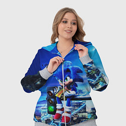 Женский 3D-костюм SONIC, цвет: 3D-меланж — фото 2