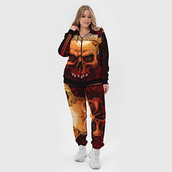 Женский 3D-костюм Iron Maiden, цвет: 3D-черный — фото 2