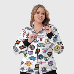 Женский 3D-костюм NBA Pattern, цвет: 3D-черный — фото 2