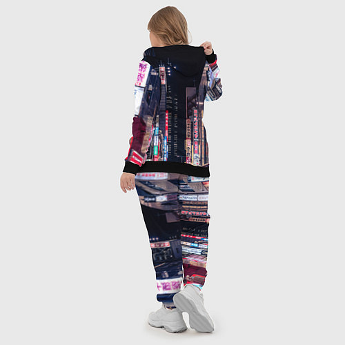 Женский костюм Ночной Токио / 3D-Черный – фото 5