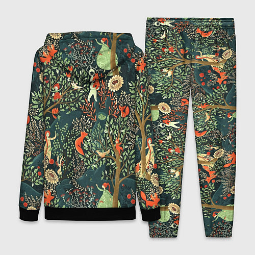 Женский костюм Abstraction Pattern / 3D-Черный – фото 2