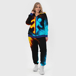 Женский 3D-костюм PORTAL, цвет: 3D-синий — фото 2