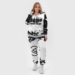 Женский 3D-костюм LINKIN PARKспина, цвет: 3D-меланж — фото 2
