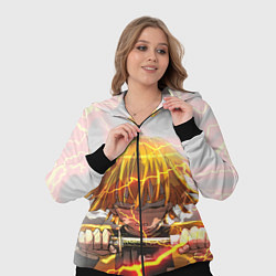 Женский 3D-костюм KIMETSU NO YAIBA, цвет: 3D-черный — фото 2