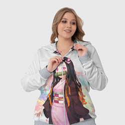 Женский 3D-костюм KIMETSU NO YAIBA, цвет: 3D-меланж — фото 2