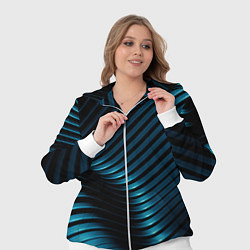 Женский 3D-костюм Плавность,, цвет: 3D-белый — фото 2