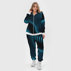 Женский 3D-костюм Плавность,, цвет: 3D-белый — фото 2