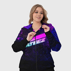 Женский 3D-костюм ATEEZ neon, цвет: 3D-черный — фото 2
