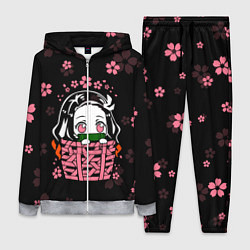 Женский 3D-костюм KIMETSU NO YAIBA, цвет: 3D-меланж