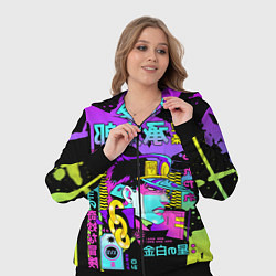 Женский 3D-костюм JoJo Bizarre Adventure, цвет: 3D-черный — фото 2