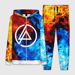 Женский 3D-костюм LINKIN PARK, цвет: 3D-белый