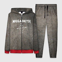 Женский 3D-костюм Megadeth, цвет: 3D-красный