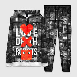 Женский 3D-костюм LOVE DEATH ROBOTS LDR, цвет: 3D-белый