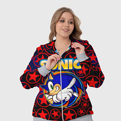 Женский 3D-костюм Sonic, цвет: 3D-меланж — фото 2