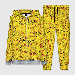 Женский 3D-костюм Пикачу, цвет: 3D-меланж