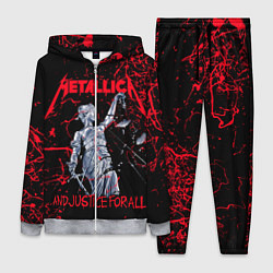 Женский 3D-костюм Metallica, цвет: 3D-меланж