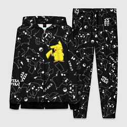 Женский 3D-костюм ПИКАЧУ, цвет: 3D-черный