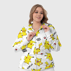 Женский 3D-костюм ПИКАЧУ, цвет: 3D-белый — фото 2