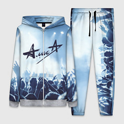 Женский 3D-костюм Алиса, цвет: 3D-меланж