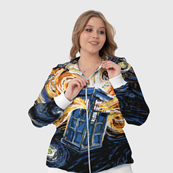 Женский 3D-костюм Van Gogh Tardis, цвет: 3D-белый — фото 2