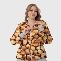 Женский 3D-костюм Гречка, цвет: 3D-меланж — фото 2