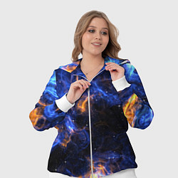 Женский 3D-костюм Космос, цвет: 3D-белый — фото 2