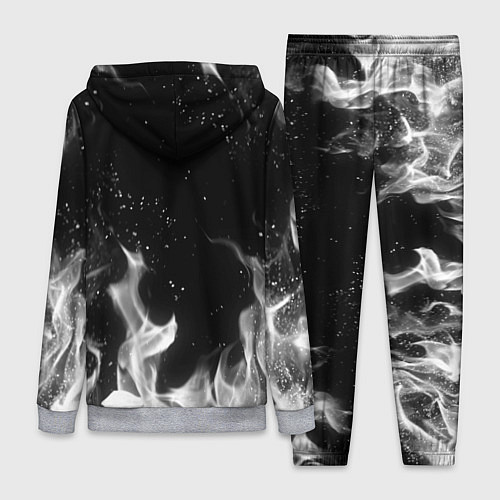 Женский костюм БЕЛЫЙ ОГОНЬ / 3D-Меланж – фото 2