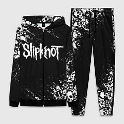 Женский 3D-костюм SLIPKNOT, цвет: 3D-черный