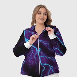 Женский 3D-костюм МОЛНИЯ, цвет: 3D-белый — фото 2