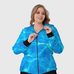 Женский 3D-костюм Вода, цвет: 3D-черный — фото 2