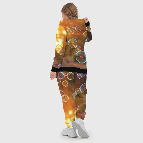 Женский костюм Мыльные пузыри / 3D-Черный – фото 5