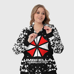 Женский 3D-костюм Umbrella Corporation, цвет: 3D-черный — фото 2