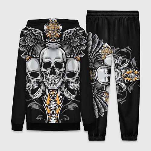 Женский костюм Megadeth / 3D-Черный – фото 2