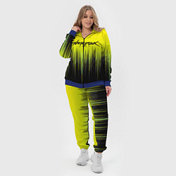 Женский 3D-костюм CYBERPUNK 2077, цвет: 3D-синий — фото 2