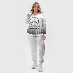 Женский 3D-костюм Mercedes-Benz, цвет: 3D-белый — фото 2