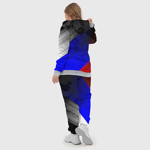 Женский костюм РОССИЯ / 3D-Меланж – фото 5