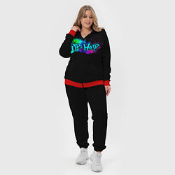 Женский 3D-костюм Hip-Hop, цвет: 3D-красный — фото 2