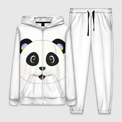 Женский 3D-костюм Panda, цвет: 3D-белый