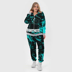 Женский 3D-костюм Fortnite Marshmello, цвет: 3D-меланж — фото 2