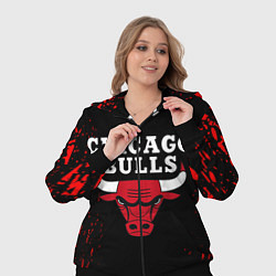 Женский 3D-костюм CHICAGO BULLS, цвет: 3D-черный — фото 2