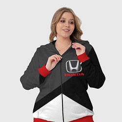 Женский 3D-костюм HONDA, цвет: 3D-красный — фото 2