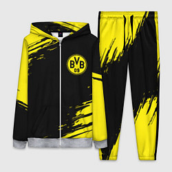 Женский 3D-костюм BORUSSIA, цвет: 3D-меланж