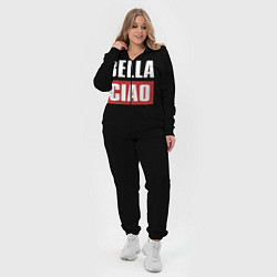 Женский 3D-костюм Bella Ciao, цвет: 3D-черный — фото 2