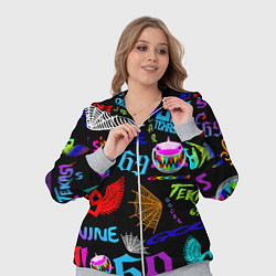 Женский 3D-костюм 6IX9INE, цвет: 3D-меланж — фото 2