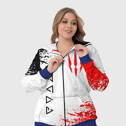 Женский 3D-костюм THE WITCHER, цвет: 3D-синий — фото 2