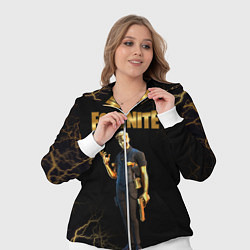 Женский 3D-костюм Gold Midas Fortnite 2, цвет: 3D-белый — фото 2