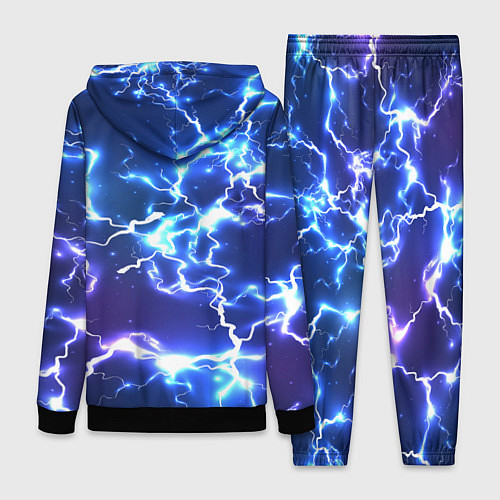 Женский костюм СВЕТЯЩИЕСЯ МОЛНИИ / 3D-Черный – фото 2