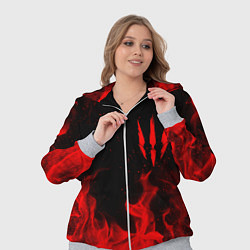 Женский 3D-костюм ВЕДЬМАК 3 ГЕРАЛЬТ КОГОТЬ, цвет: 3D-меланж — фото 2