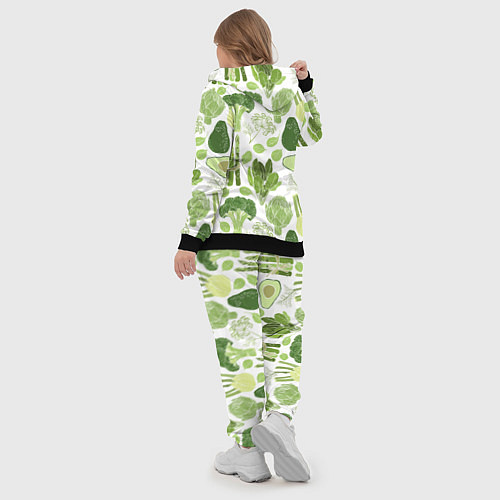 Женский костюм Овощи / 3D-Черный – фото 5