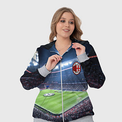 Женский 3D-костюм FC MILAN, цвет: 3D-меланж — фото 2
